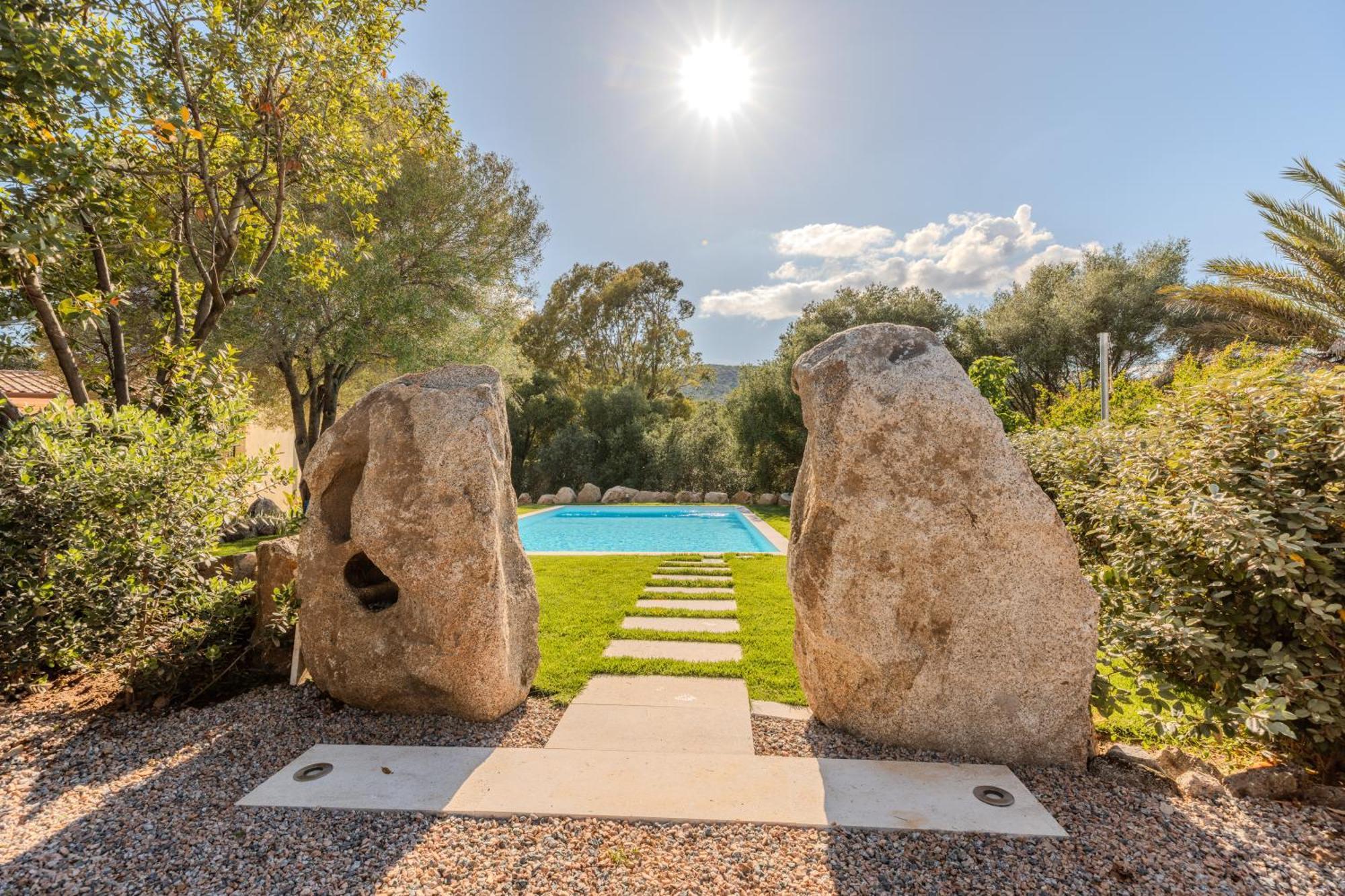 Stazzo San Teodoro La Quercia Piscina Condivisa Leilighet Eksteriør bilde